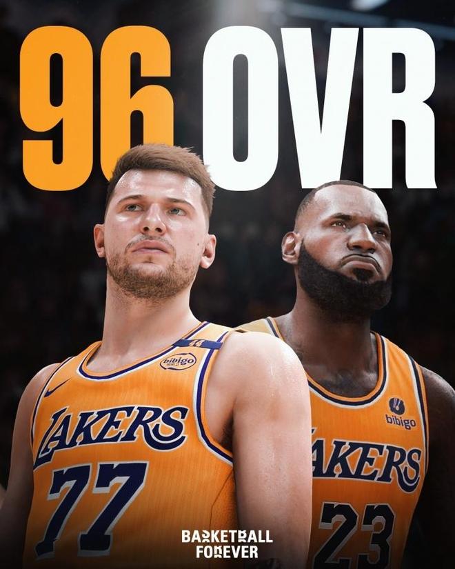 东契奇詹姆斯并列96