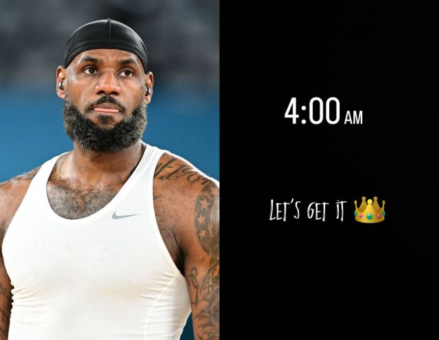 詹姆斯凌晨4点训练