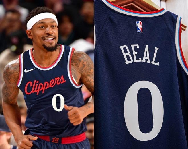 比尔改穿0号球衣