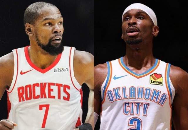 杜兰特火箭首秀战雷霆