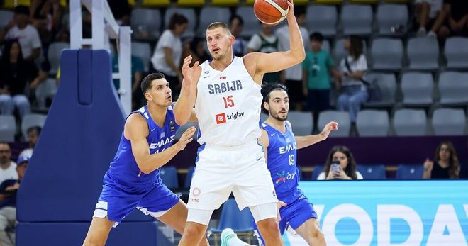 欧锦赛热身赛约基奇