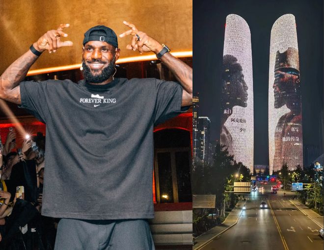 詹姆斯抵达成都