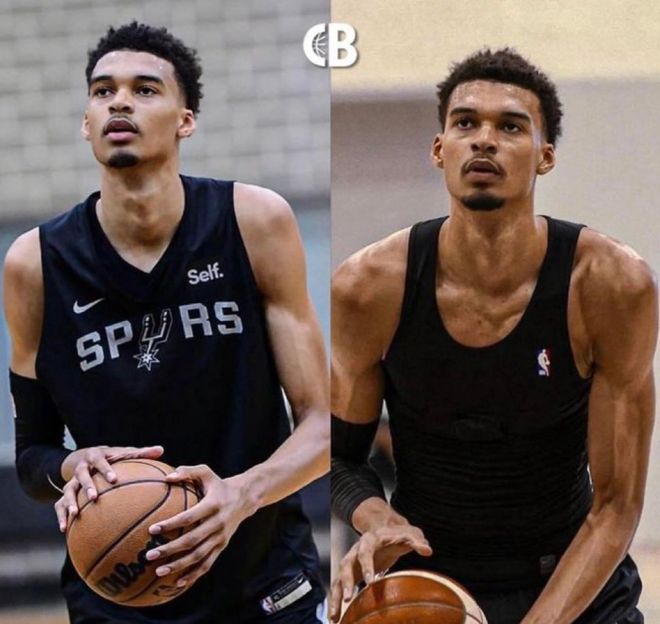 文班亚马也变身筋肉人