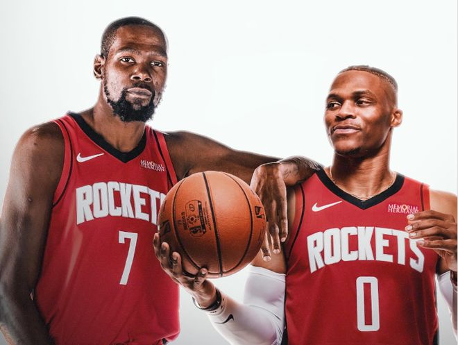 杜兰特谈威少未来：他理应留在NBA 若能火箭重聚将是“很棒的事”